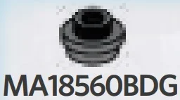 Plate 1 x 1 round with hollow stud in Gray, Dark (Flake)