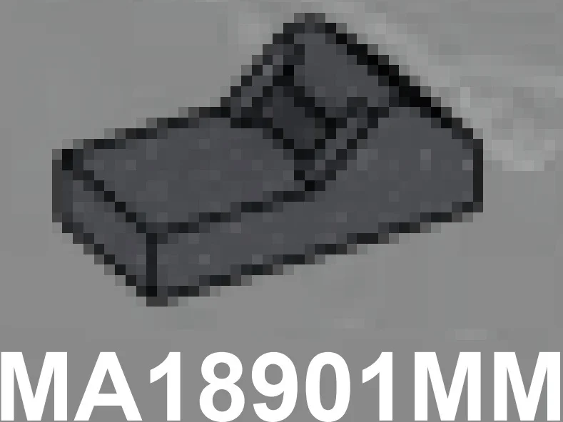 Tile 1 x 2 with raised horizontal clip in Gray, Dark (Metallic)