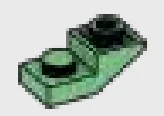 Slope brick 25 1 x 2 inverse