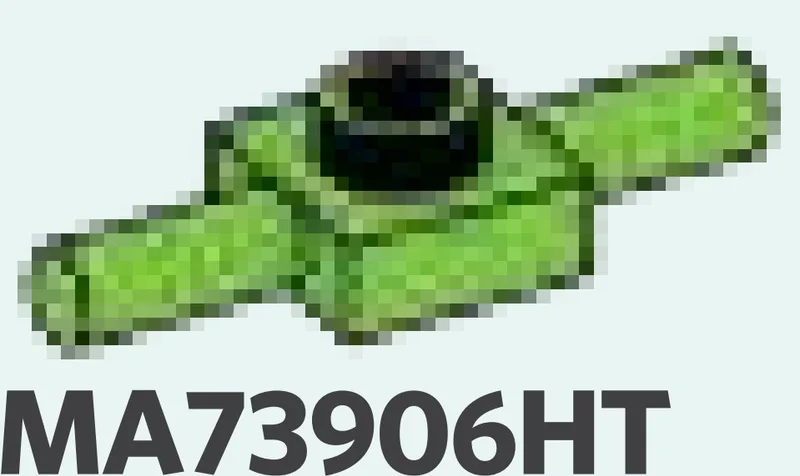 Plate 1 x 1 with horizontal pins in Green, Soft Grass