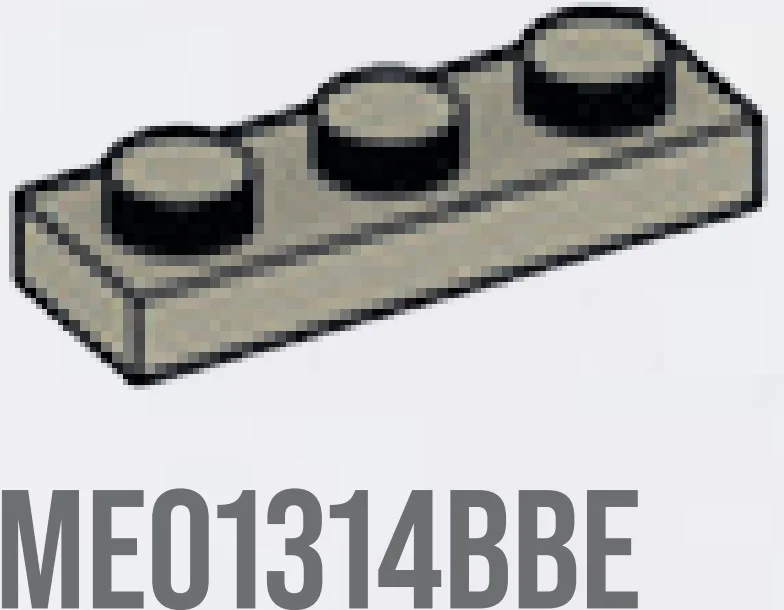Plate 1 x 3