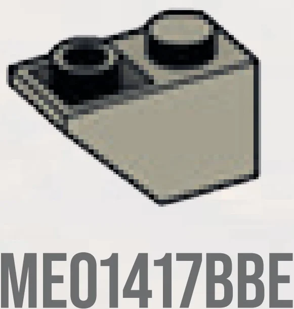 Slope Inverted Brick 45 1 x 2