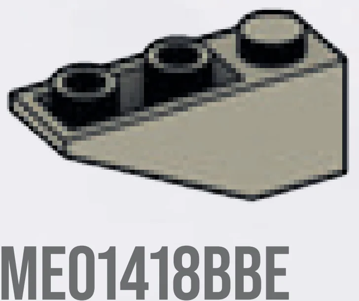 Slope brick 33 1 x 3 inverse