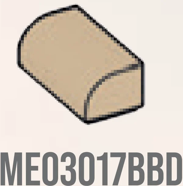 Slope 1 x 2 2/3 wl Half-Curved Top