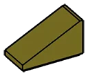 Slope brick 33 1 x 2 in Yellow, Goldenrod