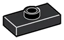Plate Modified 1 x 2 with one stud, centered