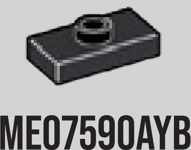 Plate Modified 1 x 2 with one stud, center