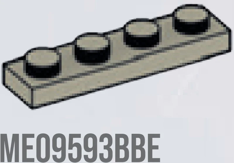 Plate 1 x 4