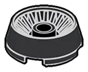 Engine component: intake turbine 2 x 2