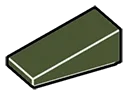 Slope brick 25 1 x 2