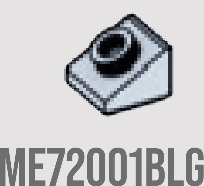 Slope brick 25 1 x 1 with open stud on slope in Gray, Dull