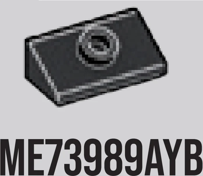 Slope brick 36 2 x 1 with stud on slope in Gray, Dark Charcoal