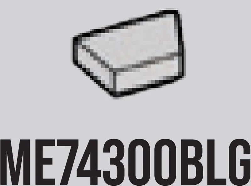 Wedge Tile 1 x 2 without corner, right in Gray, Dull