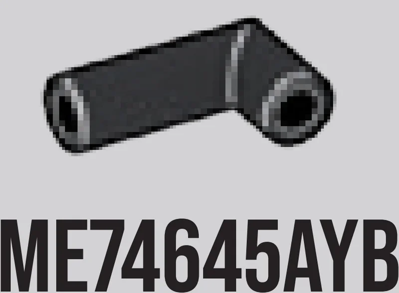Connector: pipe, small 3 studs long elbow in Gray, Dark Charcoal