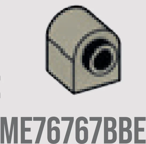Brick 1 x 1 with rounded top and side stud