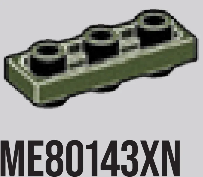 Plate Modified 1 x 3 Connector: male:male in Dark Green, Military