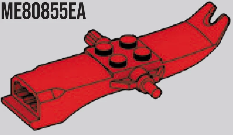 Miscellaneous: blok separator ''building tool'' in Red, Cardinal