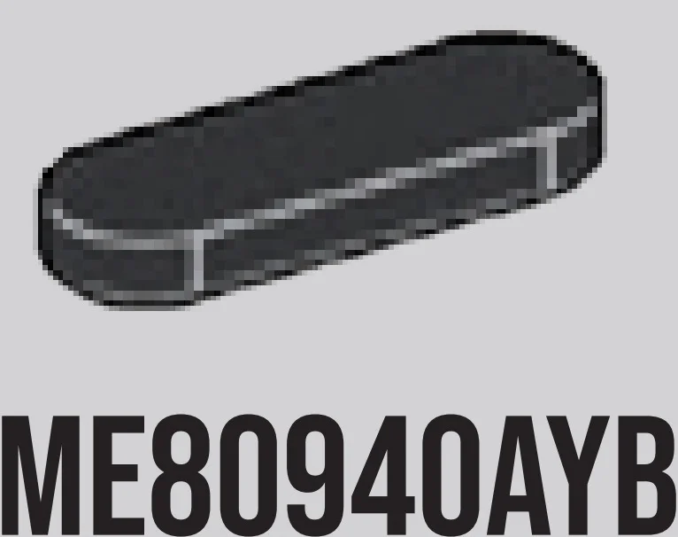 Tile Round 1 x 3 in Gray, Dark Charcoal