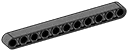 Connector: liftarm thick 1 x 11