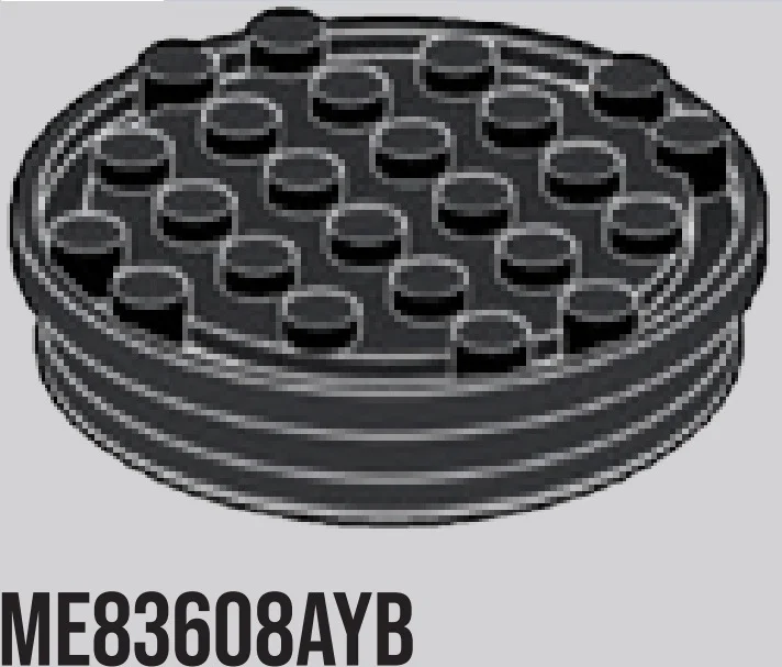 Turntable 6 x 6 in Gray, Dark Charcoal