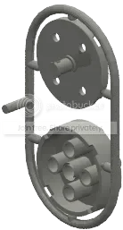 Sprue holding M11631 & M11632 in Black (Metallic)