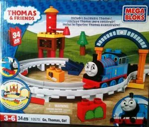 Original packaging for 10570 Go, Thomas, Go!