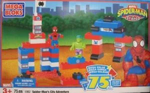 Original packaging for 1992 Spider Man's City Adventure