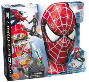 Miscellaneous: themed packaging, Spiderman head, rear