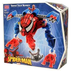Original packaging for 2027 Battle Damage Spider-Man