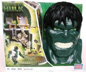 Instruction booklet for 2033 Hulk Face Off