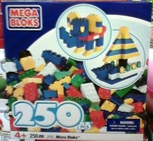 Original packaging for 215 Micro Blocks