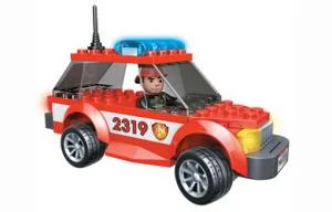 Original packaging for 2411 Fire Patrol SUV