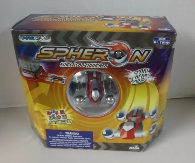 Original packaging for 29518 Single Car Launcher, Red