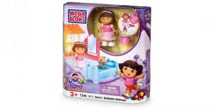 Original packaging for 3074 Dora's Buildable Bedroom