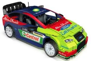 Original packaging for 3248 WRC Ford Focus Rally Car