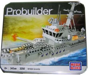 Original packaging for 3250 M1064 Gromitz Minehunter Boat