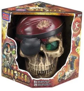 Miscellaneous: themed packaging, skull, front with red bandana
