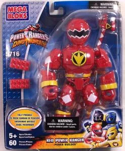 Instruction booklet for 5716 Red Power Ranger