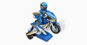 Instruction booklet for 5825 Blue Hero Racer
