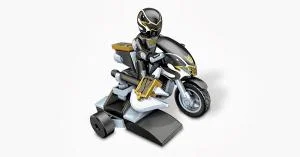 Instruction booklet for 5828 Black Hero Racer