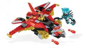 Instruction booklet for 5829 Red Ranger vs. Vrak