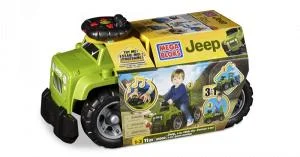 Original packaging for 81000 Jeep 3-in-1 Ride-On, Green