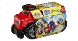 Original packaging for 81015 Jeep 3-in-1 Ride-On, Red