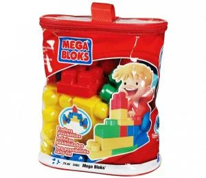 Original packaging for 8465 Mega Bloks Maxi System Classic Bag 24pcs