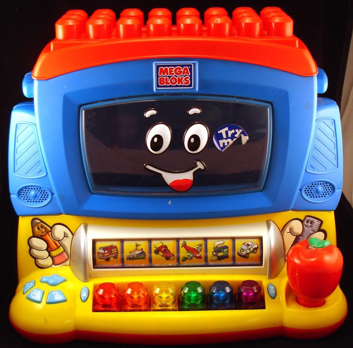 Original packaging for 8960 Maxi, Learning Station, School Piano Electronic Playset Storage