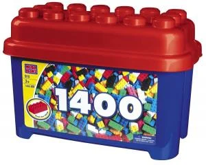 Original packaging for 910 Bulk Bricks, 1400 Pieces