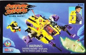Original packaging for 9105 Scuba Quest