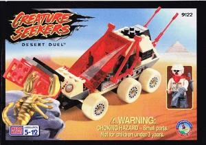 Original packaging for 9122 Desert Duel