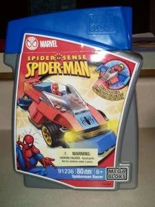 Instruction booklet for 91236 Spiderman Racer
