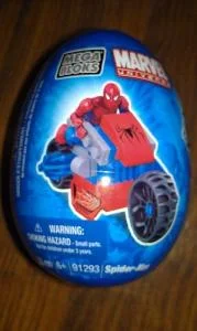 Instruction booklet for 91293 Spider-Man Egg